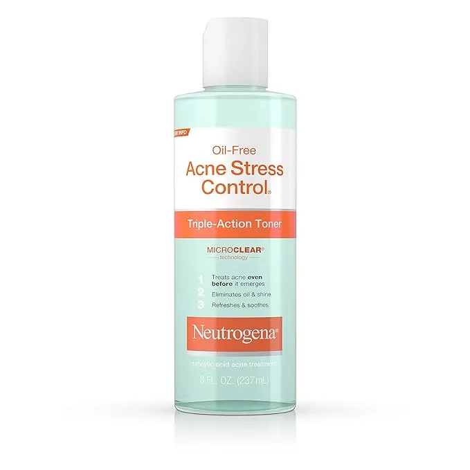 Neutrogena Oil-Free Acne Stress Control Triple-Action Toner
