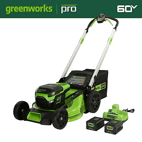 Greenworks Cortacésped inalámbrico de 60 V 21 pulgadas