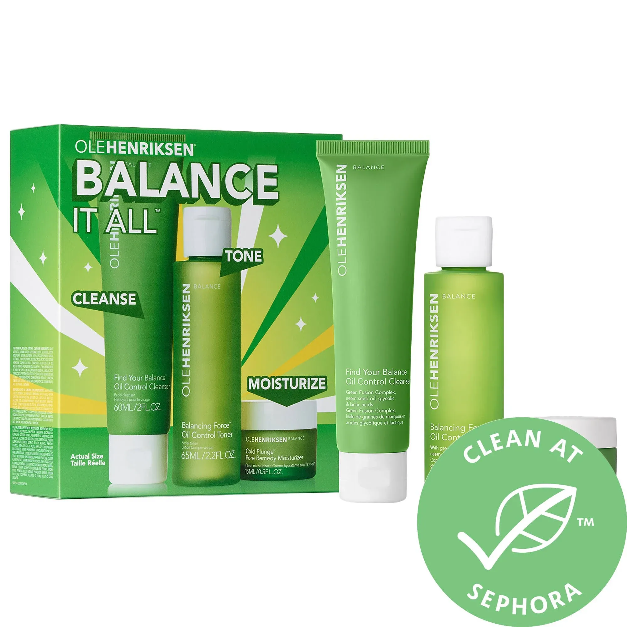 New Ole Henriksen Balance It All Oil Control Skin Care Set