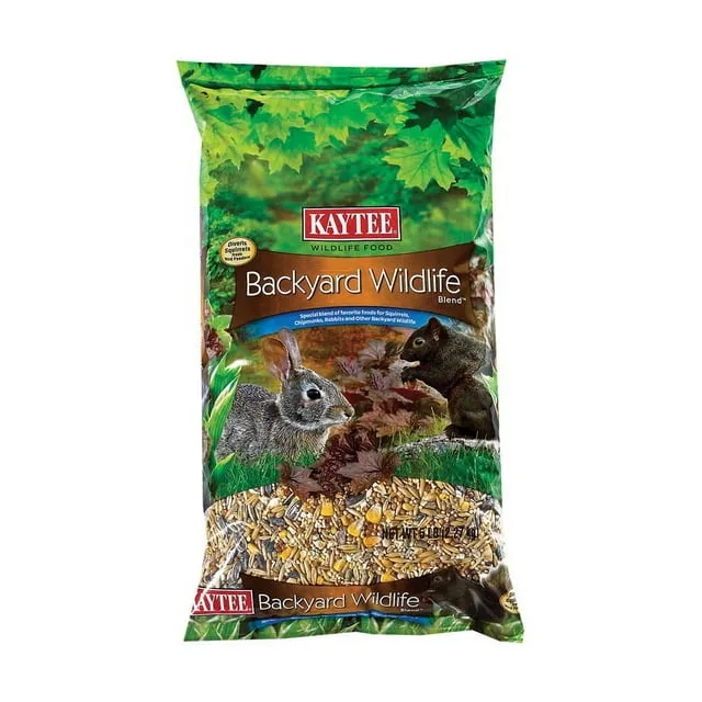 Kaytee Backyard Wildlife Assorted Species Oats Squirrel and Critter Food 5 lb