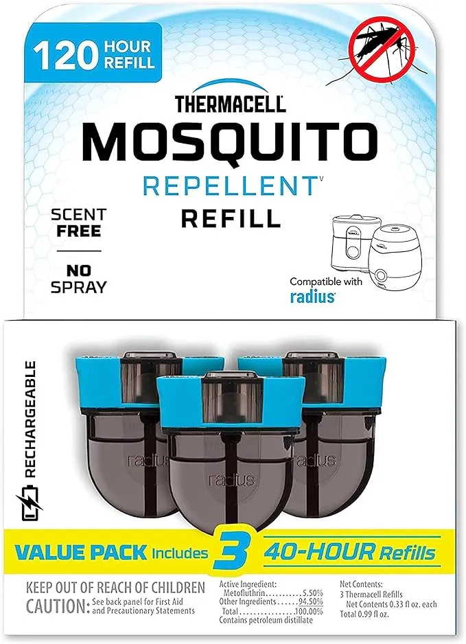 Thermacell Rechargeable Mosquito Repeller Refills