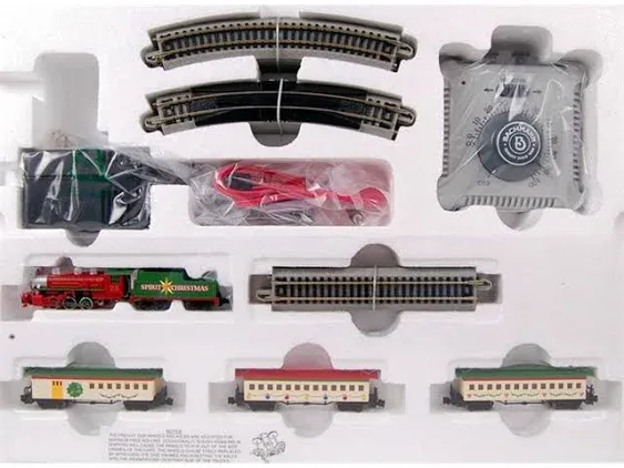 Bachmann Trains Spirit Of Christmas Ready To Run Electric Train Set