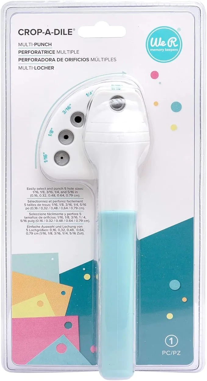 We R Makers Crop-A-Dile Multi-Punch - Basic