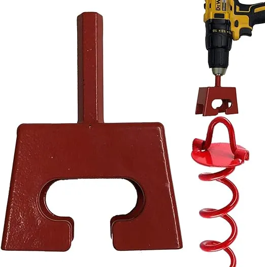 Ground Anchor Speed Staker Drill in Your Heavy Duty Spiral Ground Anchors in
