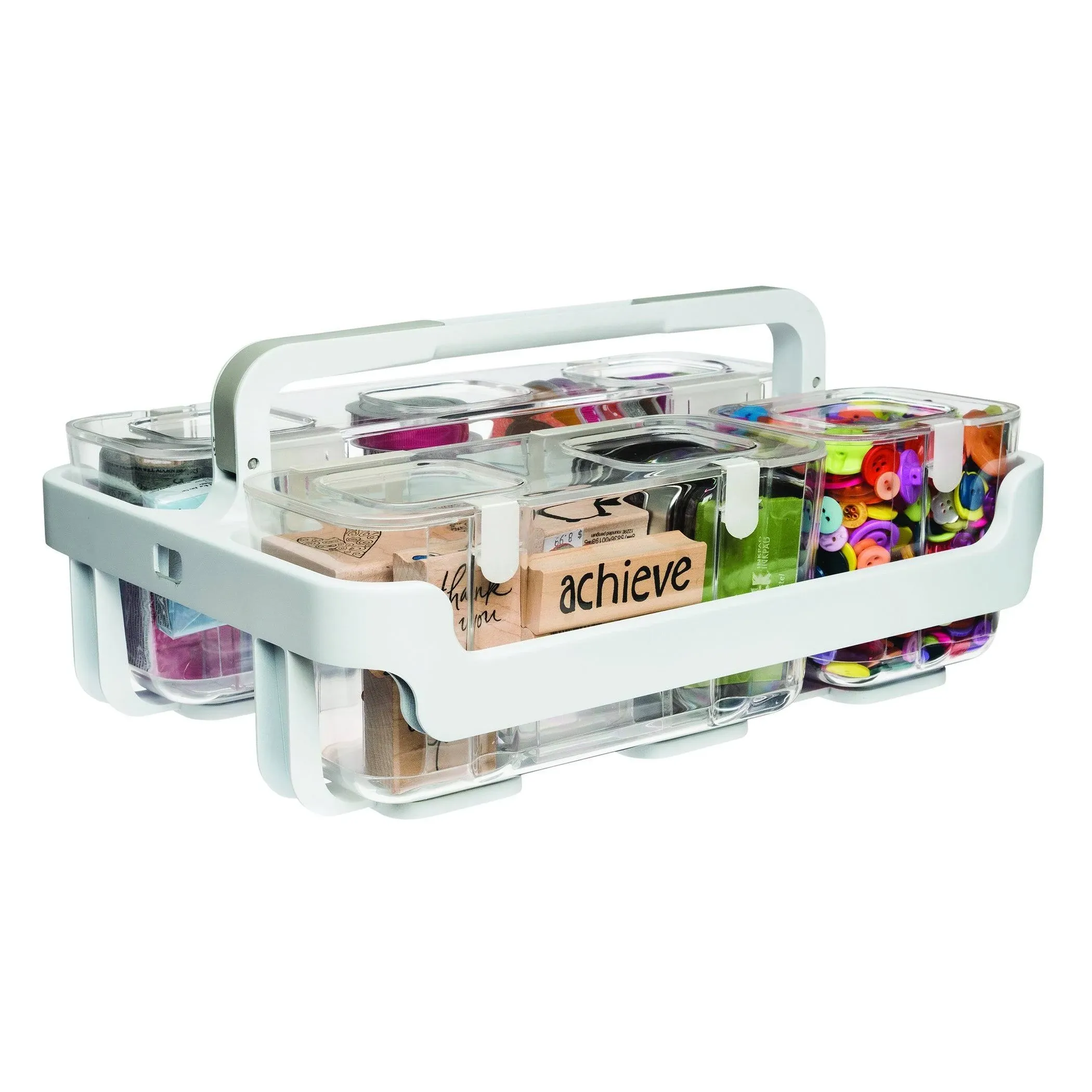 Deflecto-Caddy Organizer-White
