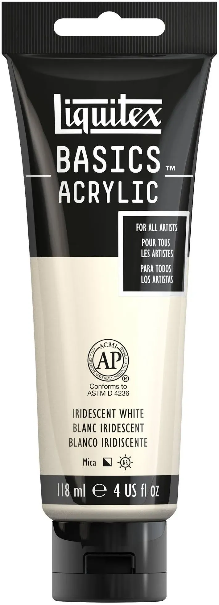 Liquitex Basics Acrylic Paint Light Blue Permanent 4 oz
