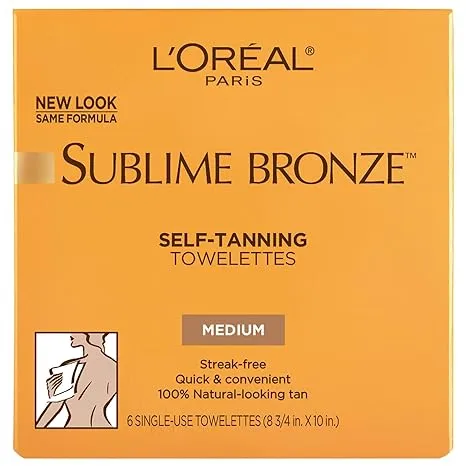 L'oreal Paris Sublime Bronze Self Tanning Towelettes