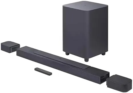 JBL Bar 700: 5.1-Channel soundbar with Detachable Surround Speakers and Dolby Atmos®, Black