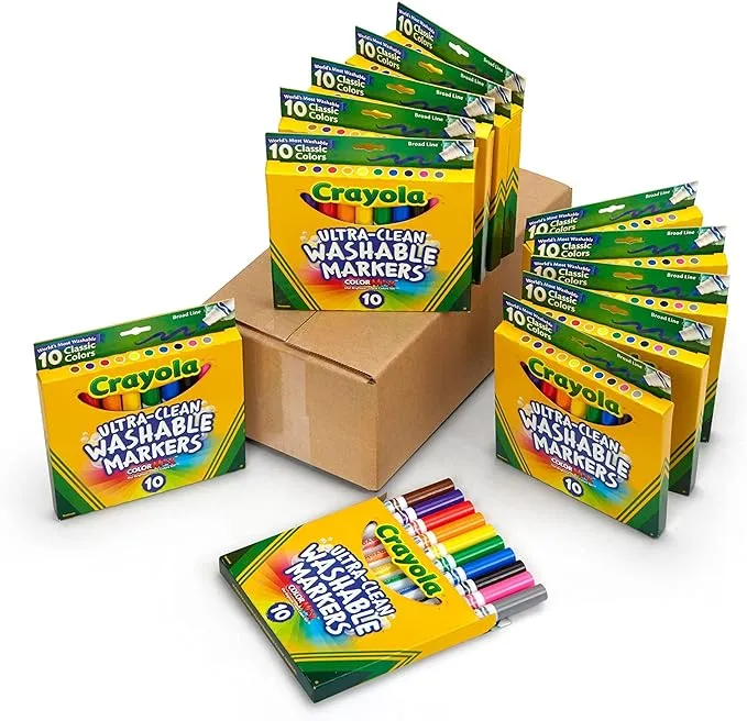 Crayola marcadores Multicolor paquete de de 2