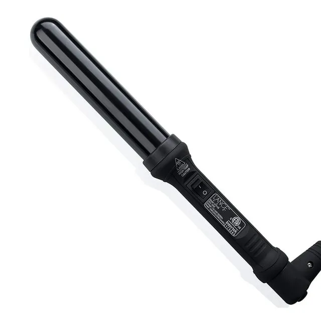 L'Ange Ondule Tourmaline Curling Wand, 32mm, Professional 6" Barrel, Loose Waves