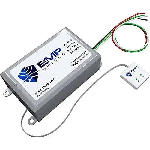 EMP Shield Home EMP & Lightning Protection + CME Defense Concealed SP-120-240-RL