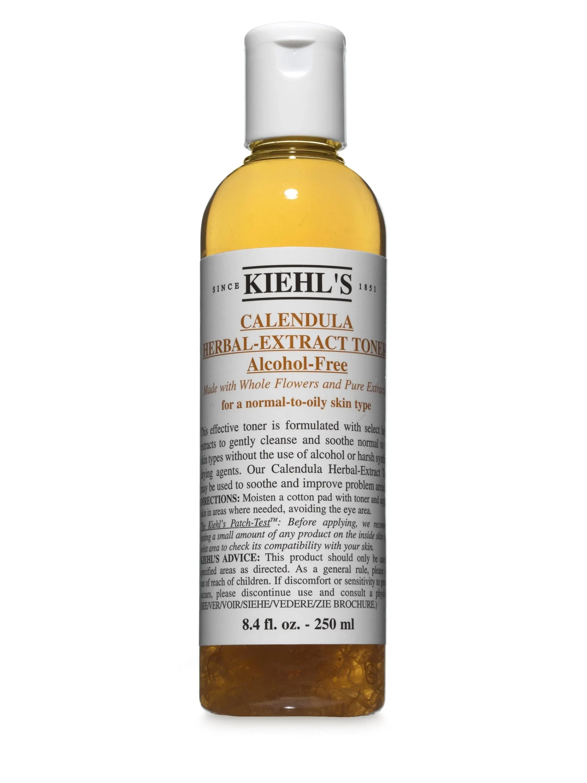 Kiehl's Calendula Herbal Extract Alcohol-Free Toner for Normal To Oily Skin, 4.2 Ounce