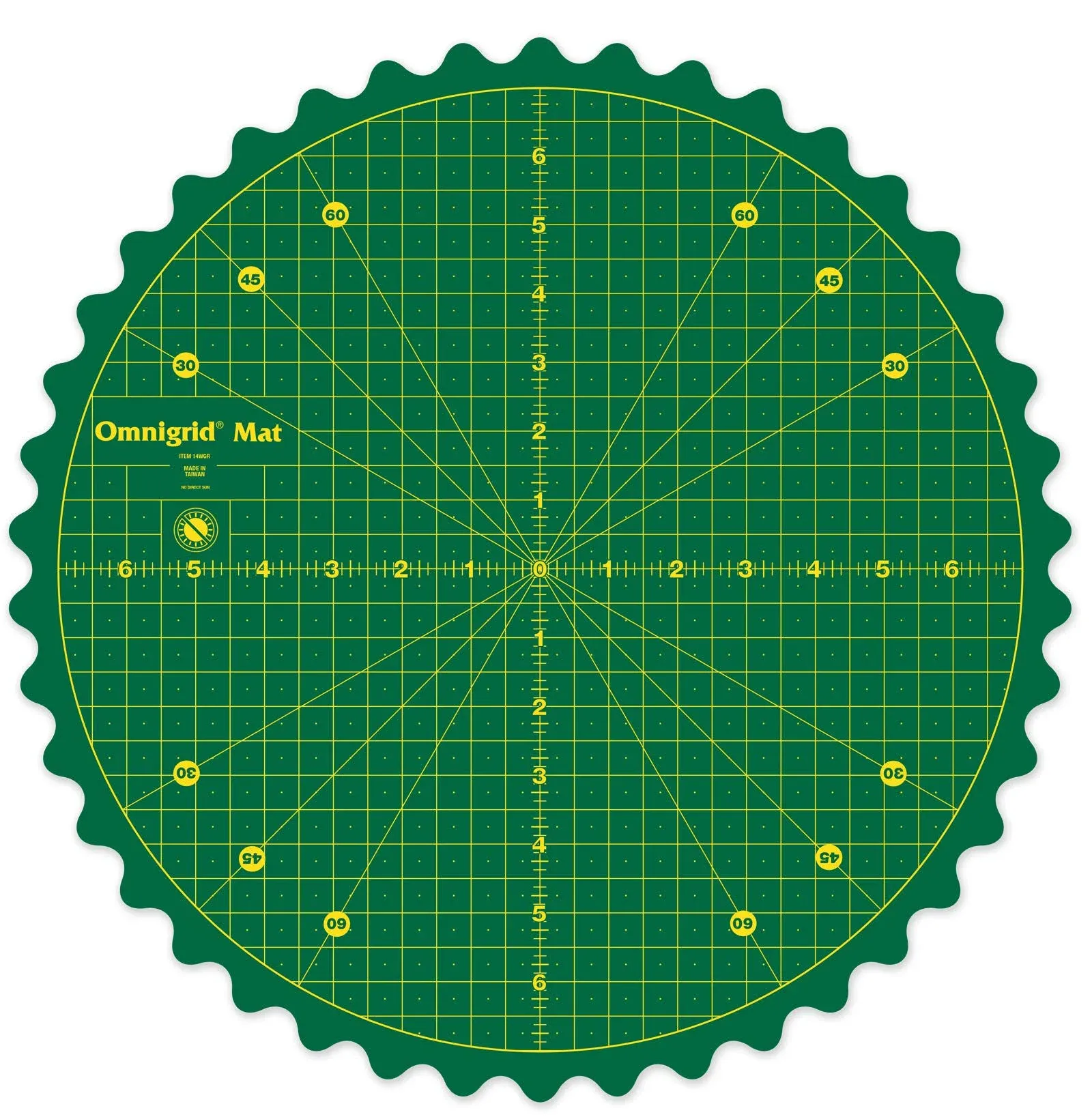 Omnigrid Rotating Cutting Mat - 14 in.