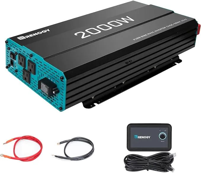 Renogy 2000W 12V Pure Sine Wave Inverter