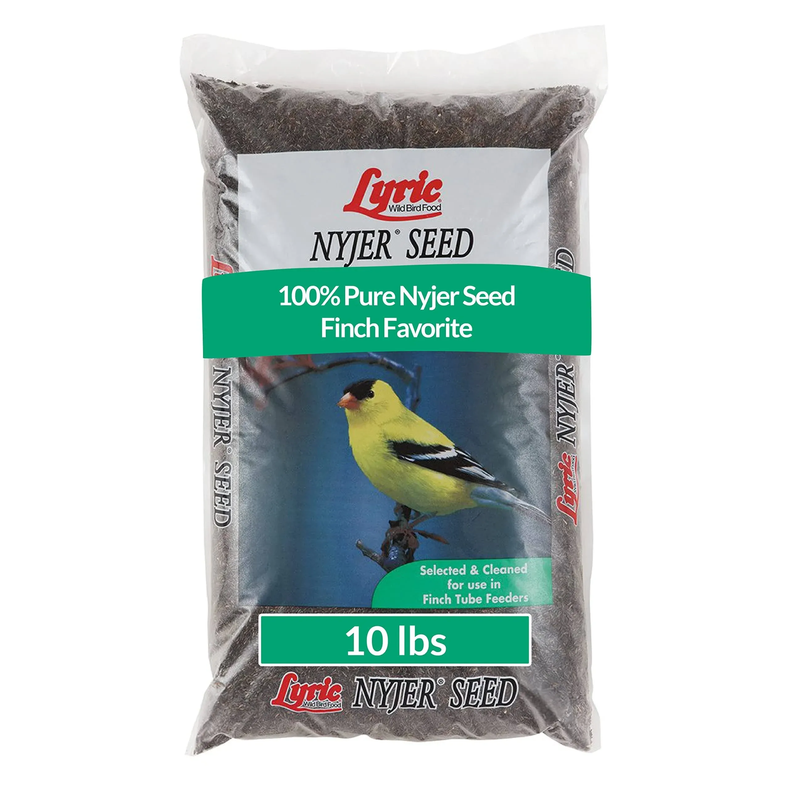 Lyric Nyjer Wild Bird Seed - Finch Food - 10 lb. Bag