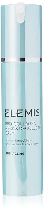 ELEMIS Pro-Collagen Neck & Décolleté Balm | Powerful Anti-Wrinkle Moisture Balm Firms, Smoothes, and Hydrates to Reveal Younger-Looking Skin | 50 mL