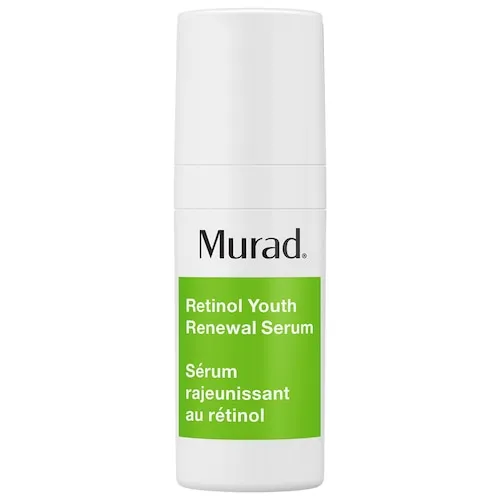 Murad Retinol Youth Renewal Serum — быстродействующая сыворотка с ретинолом для лица и шеи — заметно уменьшает морщины, кожа выглядит более упругой и гладкой, достаточно нежная для ночного использования