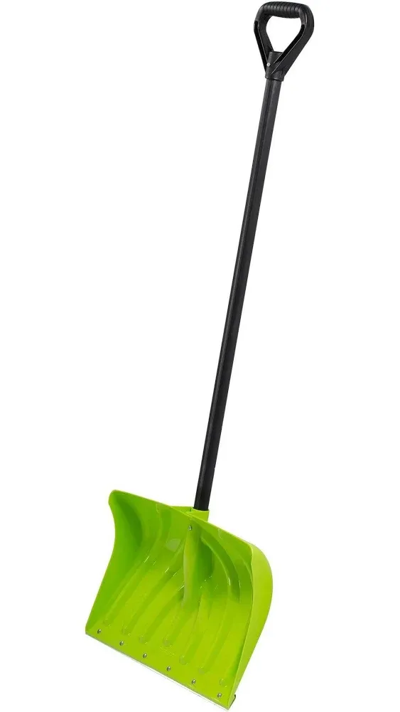 Suncast 18" Winter Snow Shovel with Wear Strip - Lime - Brand New