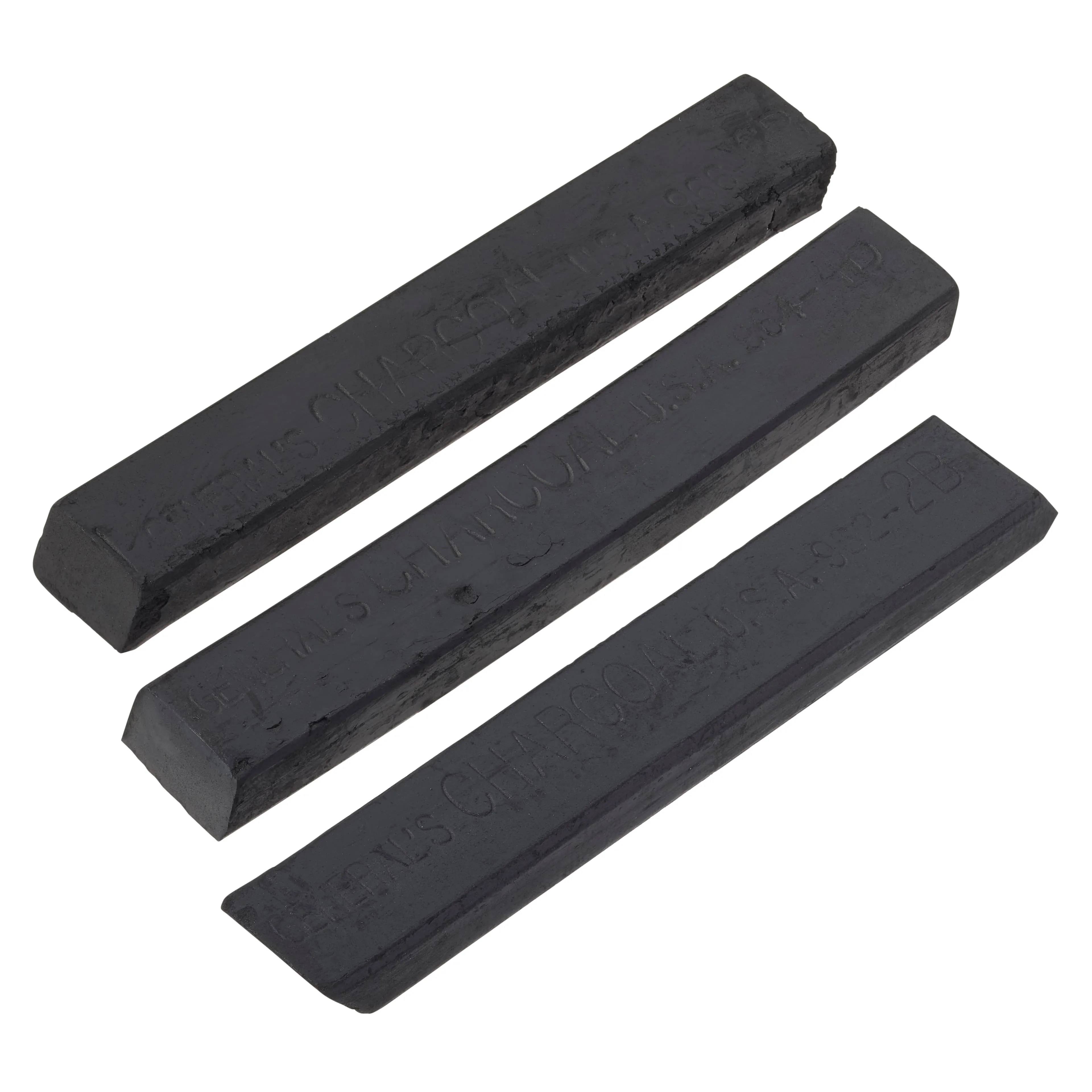 General Pencil 960ABP Generals Jumbo Charcoal 3 ASST STK, 3 Count (Pack of 1), Multicolor