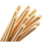 HOPELF 25pcs Dowel Rods Wood Sticks Wooden Dowel Rods - 3/8 x 36 inch Bamboo Sticks - for Crafts,Hardwood Dowel Rod Assortment,Wooden Rod Sticks