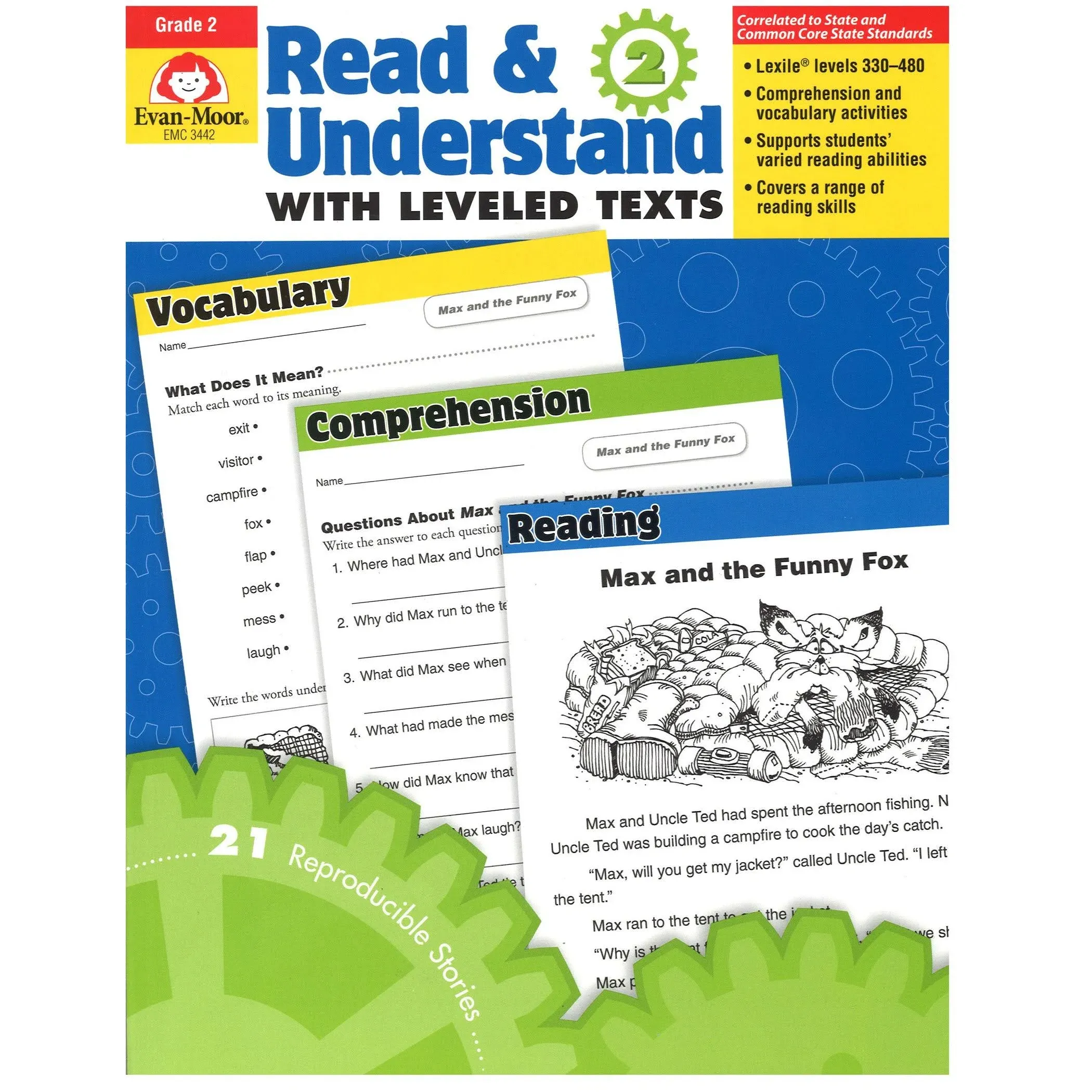 Read + Understand with Leveled Texts Book, Teachers Edition, Grade 2