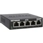 Netgear 5-Port Gigabit Ethernet Unmanaged Switch GS305-300PAS