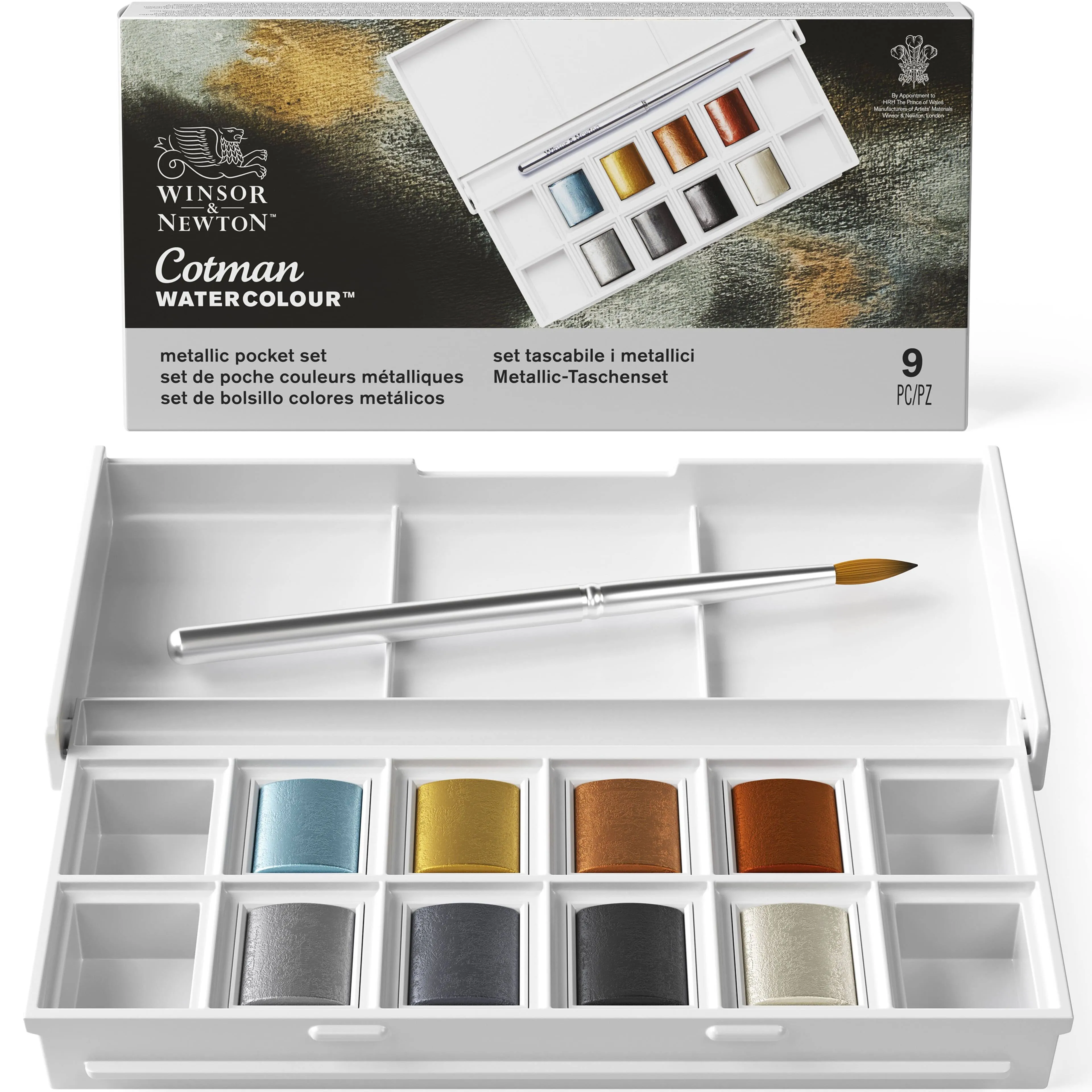 Winsor & Newton Cotman Watercolor - Landscape Pocket Set of 8