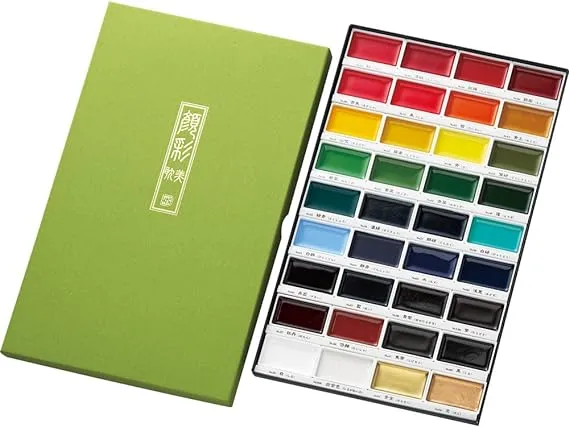 Kuretake Gansai Tambi Watercolor 36 Color Set