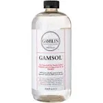 Gamblin Gamsol Odorless Mineral Spirits - 33.8 oz