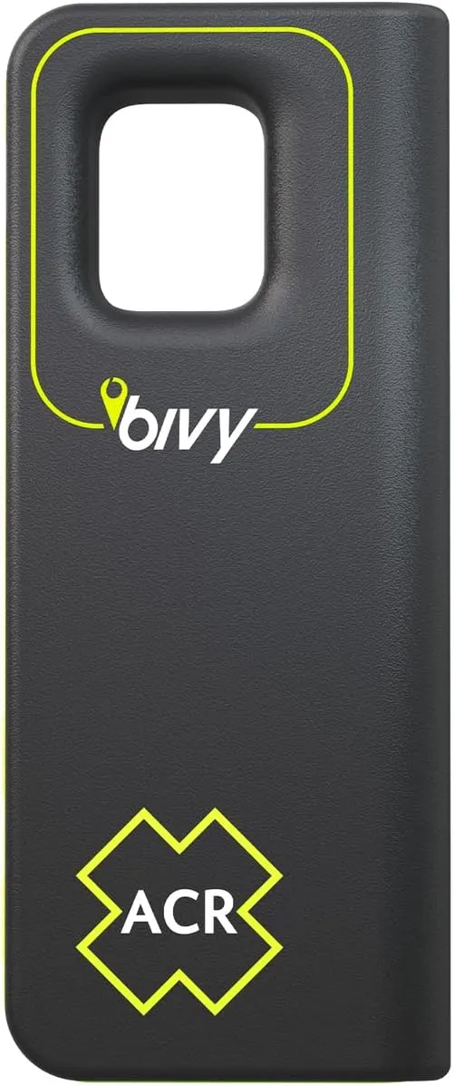 ACR Bivy Stick Satellite Communicator - Global Two-Way SMS Text Messaging, GPS Tracking, Maps & Navigation, Emergency SOS, Weather Reports, & Location Sharing - Android & iOS Compatible App