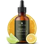 Tree To Tub, Dreifaches Vitamin-C-Serum für das Gesicht, aufhellendes und Anti-Aging-Serum für empfindliche Haut, 30 ml (1 fl. oz.)