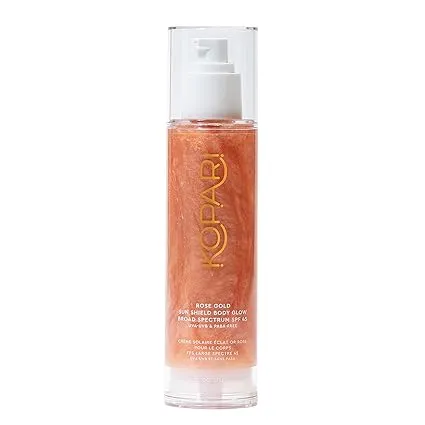 Kopari Beauty Rose Gold Sun Shield Body Glow SPF 45