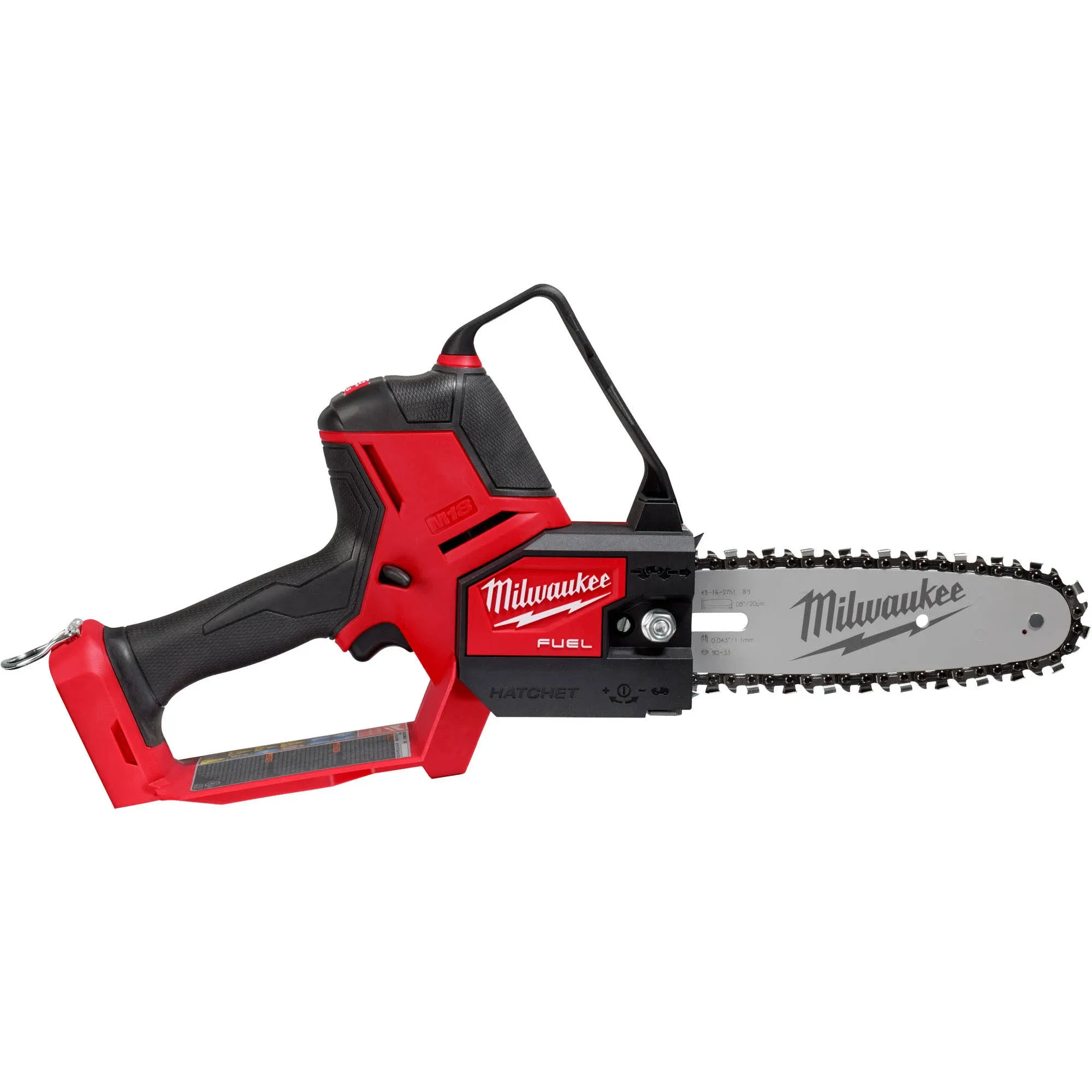 M18 FUEL 18-Volt Lithium-Ion Brushless Battery 8 in. HATCHET Pruning Saw (Tool-Only)