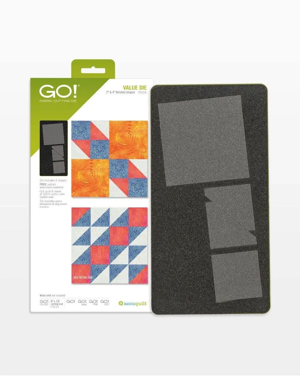 AccuQuilt GO! Baby Fabric Cutting Dies Small Value Die