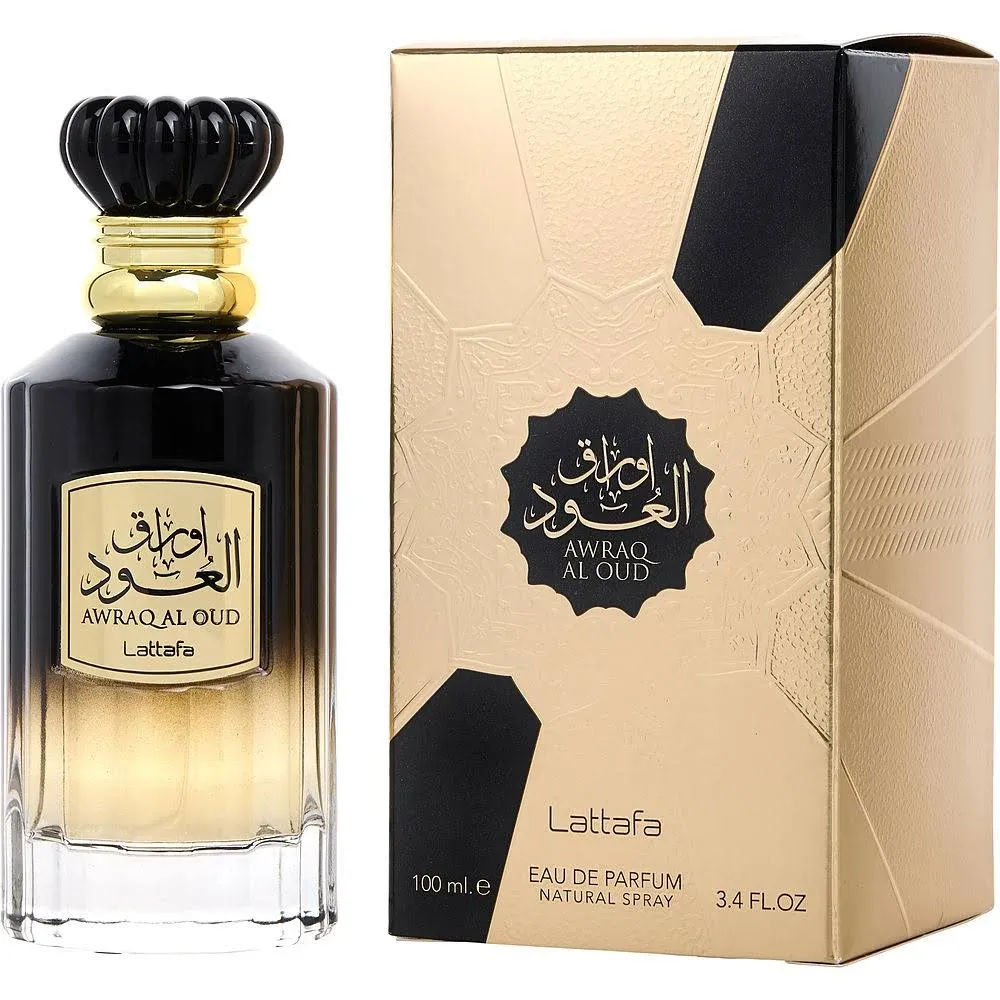 Lattafa Unisex Awraq Al Oud Spray 3.4 oz