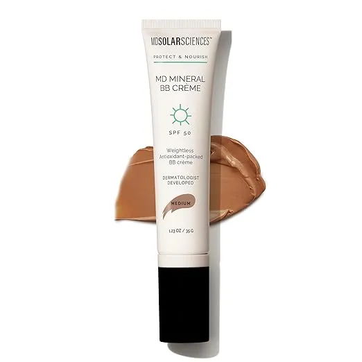 MDSolarSciences Crème Mineral Beauty Balm SPF 50 OilFree Tinted Matte BB Crème