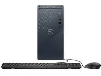 戴尔 Inspiron 3910 台式电脑塔式机 - 第 12 代英特尔酷睿 i5-12400、16GB DDR4 RAM、256GB SSD + 1TB HDD、英特尔 UHD 显卡 730、WiFi 6、HDMI、蓝牙、USB-C、Windows 11 家庭版 - 蓝色