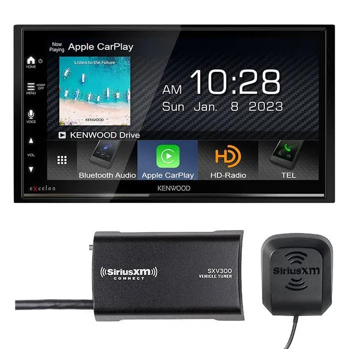 Kenwood Excelon DMX709S 6.8" Multimedia Receiver & Tuner