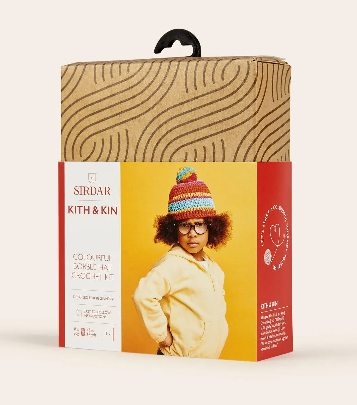 Sirdar Kith & Kin Big Bobble Hat Crochet Kit