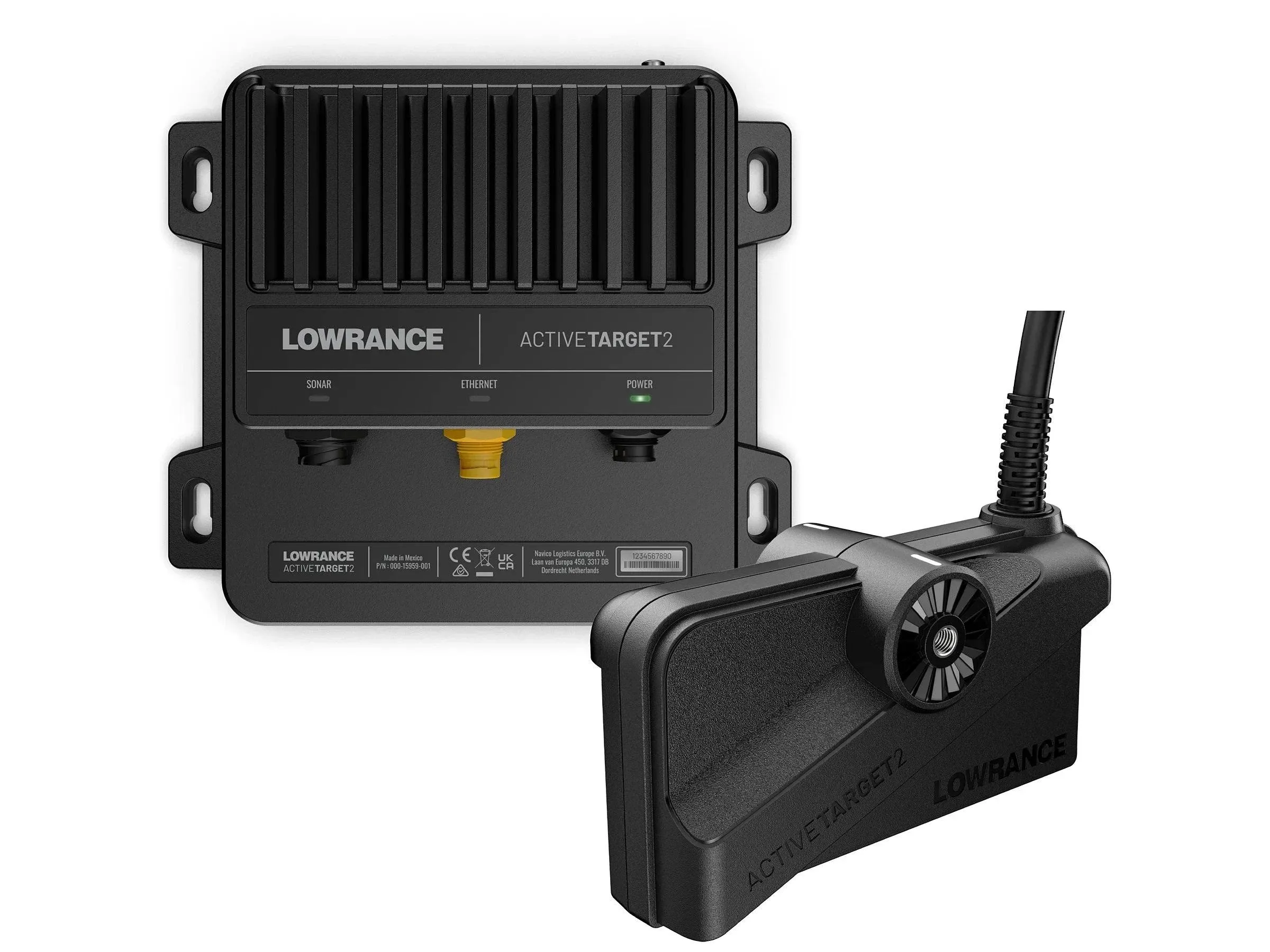 Lowrance ActiveTarget 2 Module-Transducer-Mounts
