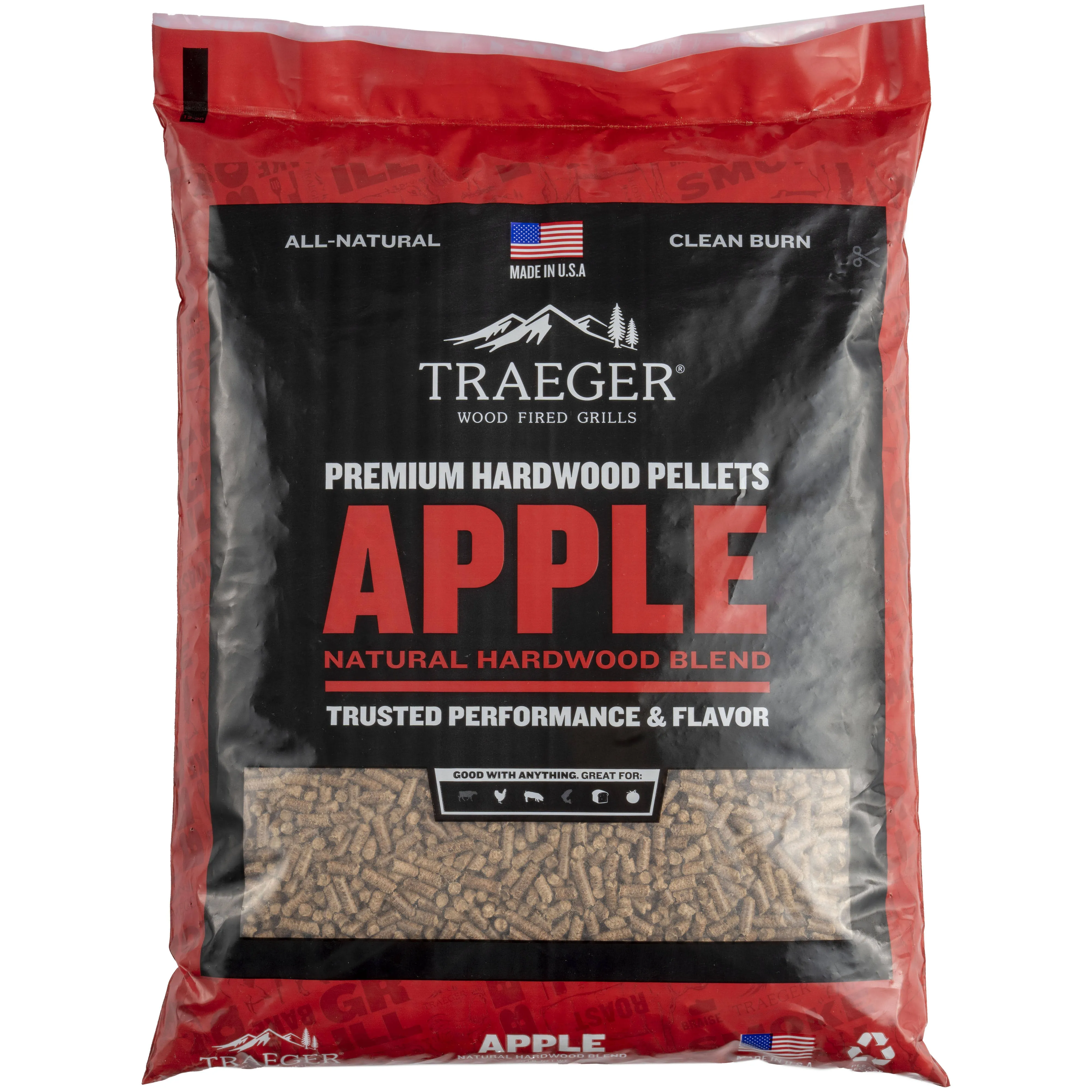 Traeger Apple Pellets