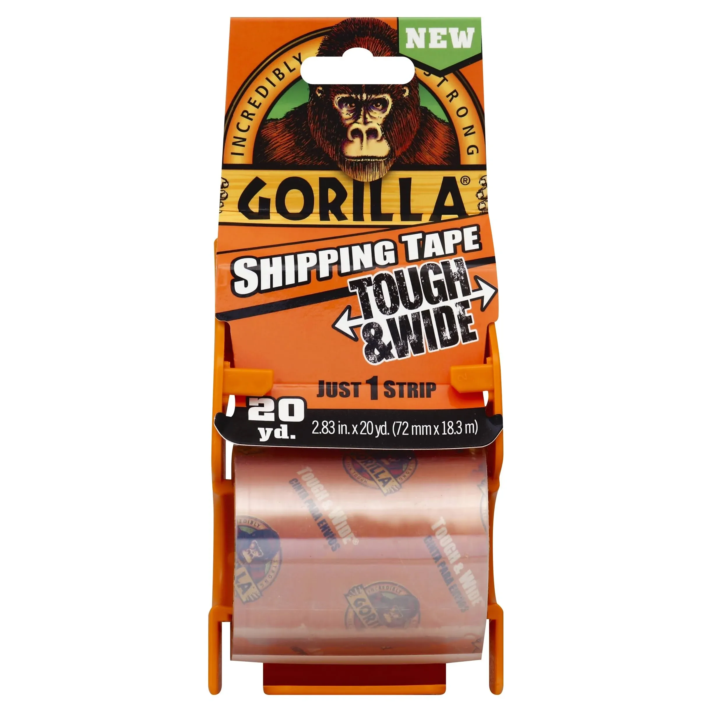 Gorilla Shipping Tape, Tough & Wide