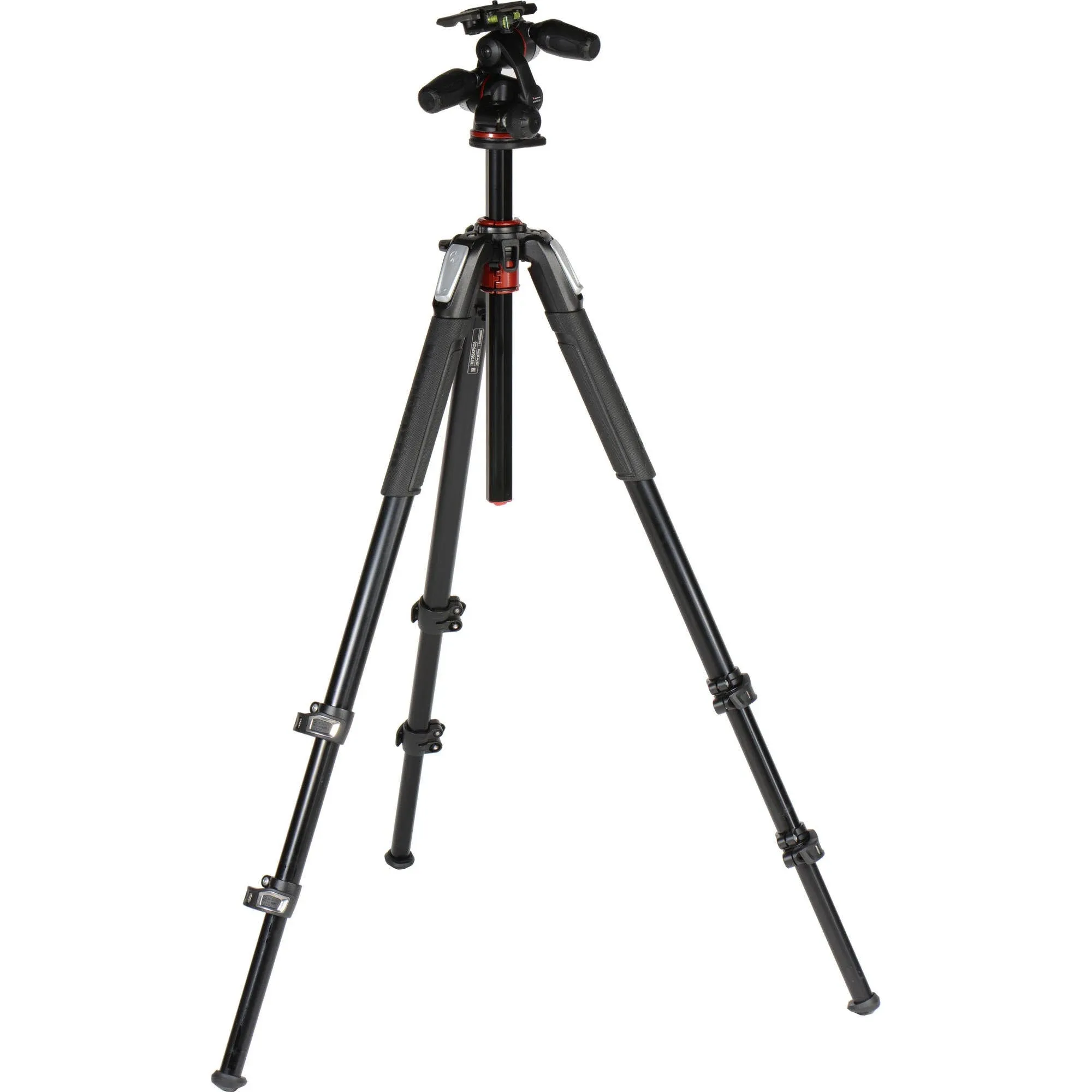 Tripod Manfrotto 190X And Fluid Head 501 And 3 Point Head