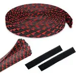 25 Feet 1/2 Inch Split Sleeve Cord Covers Cable Protector Wire Loom Tubing Cab