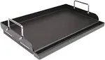 Gas Grill,Fry Griddle 25"x 16” Metal Cooking Griddle Pan Large Flat Top Plate