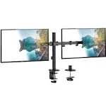 Mount-It! Dual Monitor Desk Mount, Black, MI-2772