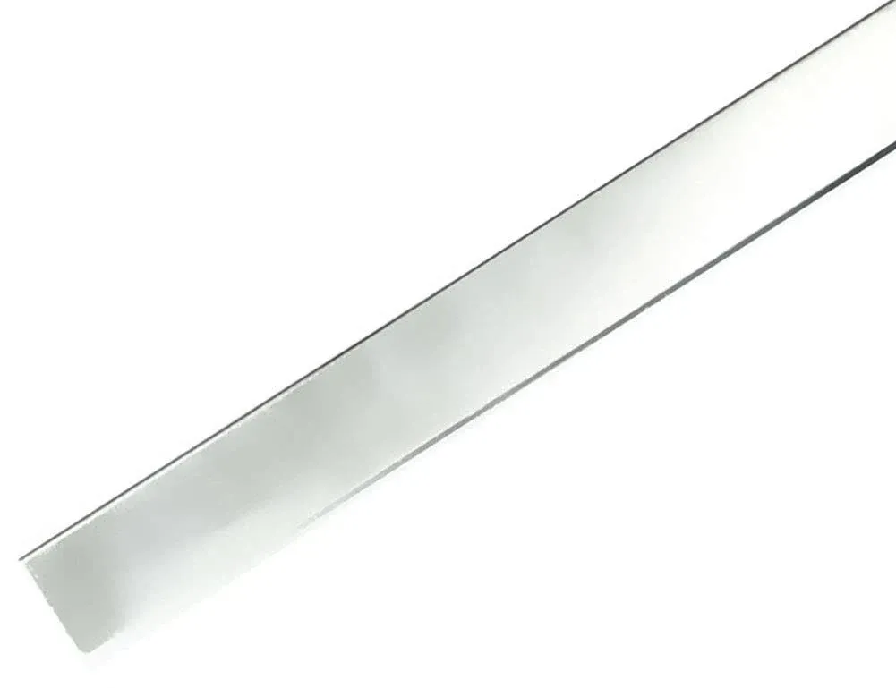 uGems .999 Fine Silver Bezel Strip 20 Gauge (.032") 6" Long 1/4" Wide