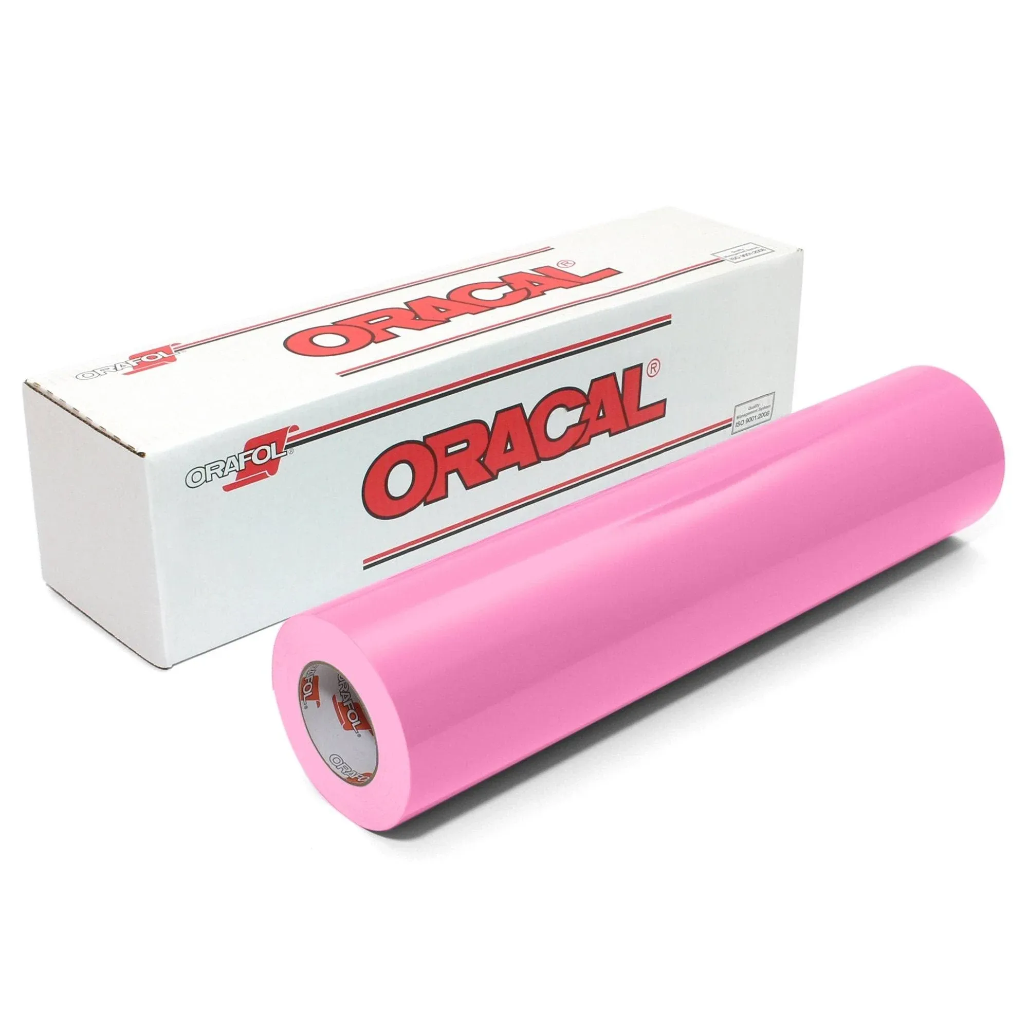 Glossy Pink Permanent Vinyl Roll Self-Adhesive for Cup Home Decor, 12"x6ft