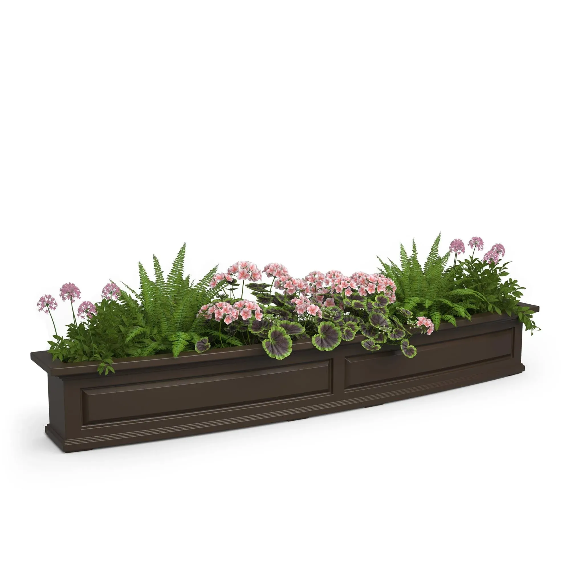 Mayne Nantucket 4-Ft. Window Box, Black