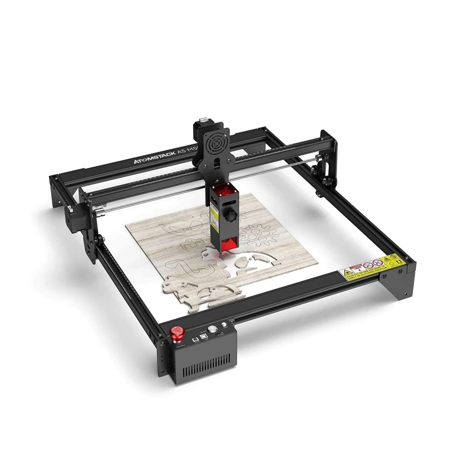 Atomstack A5 M50 / A5 M50 Pro 40W Upgraded Laser Engraving Machine, A5 M50(US Plug)